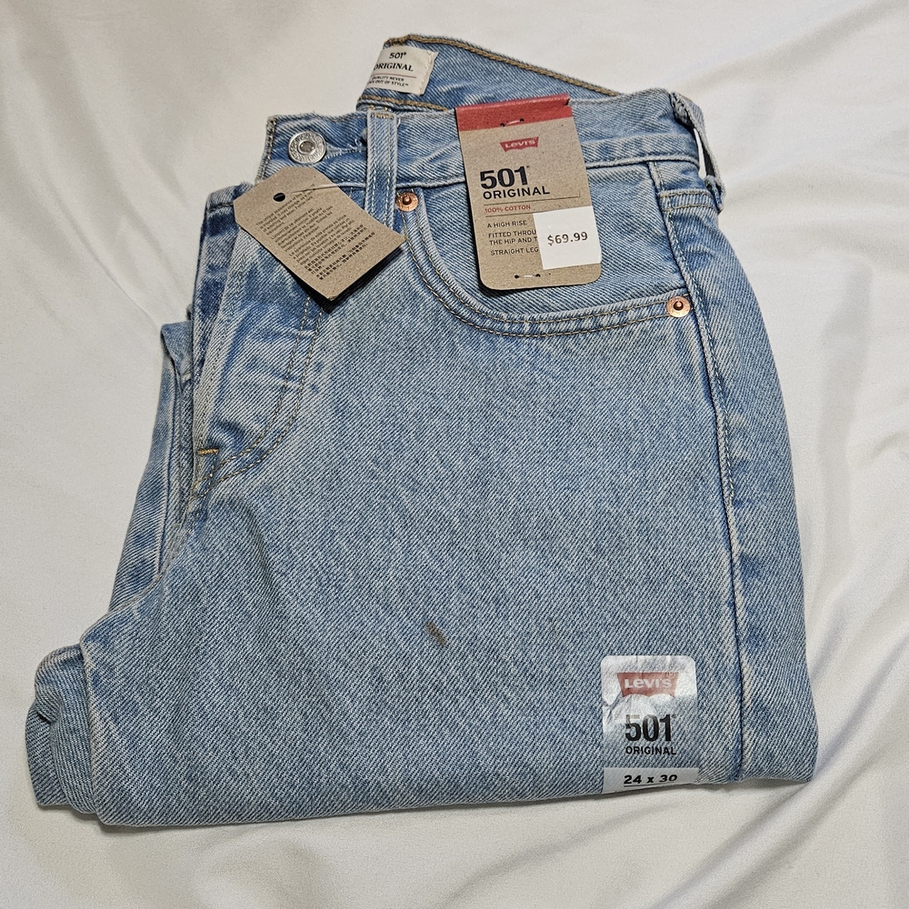 Levi's 501 Original Blue Jeans